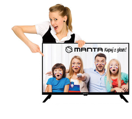 EOL - LED TV Manta 32LHA19S, 32'' (diagonala 81cm), Android 7.1, Smart, WiFi