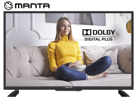EOL - LED TV Manta 32LHN120D, 32'' (diagonala 81cm), HD, USB, HMDI, črn