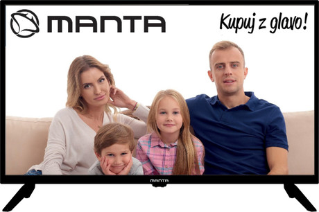 EOL - LED TV Manta 32LHN19S, 32'' (diagonala 81cm), HD, USB, HMDI, črn