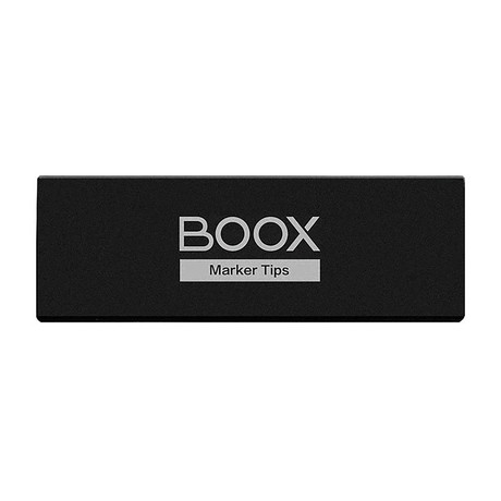 BOOX konice za pisala, 5 konic, združljiva s Pen Plus / Pen2 Pro, priložen pripomoček za namestitev, črne