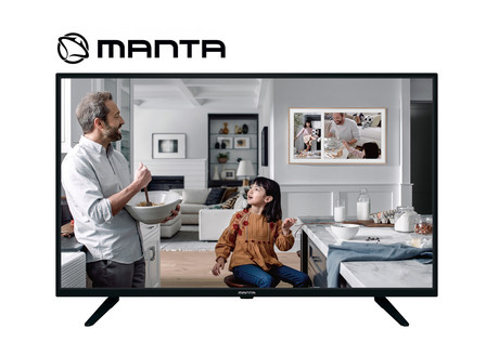 EOL - LED TV Manta 40LFA19S, 40'' (Diagonala 102cm), Full HD, ANDROID Smart, WiFi, RJ45, USB, DVB-T2/C, CI, Dolby Digital Plus