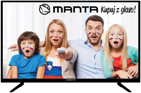 EOL - LED TV Manta 43LUN58K, 43'' (diagonala 109cm), 4K-UHD, DVB-T2/C MPEG4, USB, HMDI