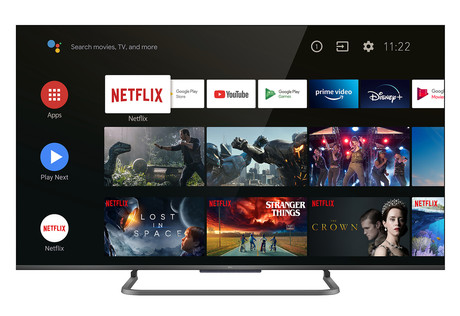 EOL - LED TV TCL 50P815, 50" (diagonala 127cm), 4K-UHD, Smart HDR 10, Android TV, WiFi, Micro Dimming