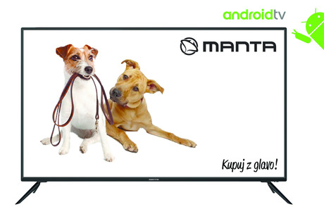 EOL - LED TV Manta 55LUA29E , 55'' (diagonala 140cm), 4K-UHD, HDR10, ANDROID Smart, WiFi, RJ45, USB, DVB-C/T2/S2, Dolby Digital