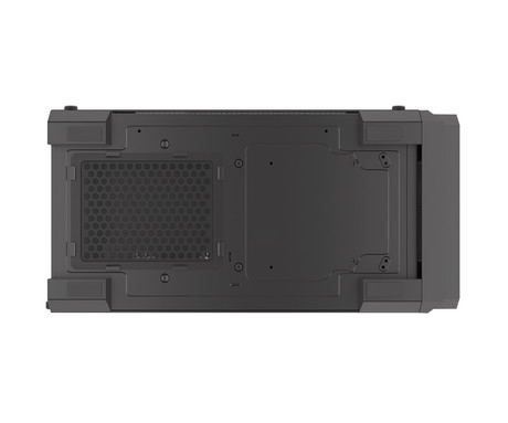 GENESIS IRID 505 ARGB V2 računalniško ohišje, Midi Tower, 4x ventilator, AIO LC do 360mm, GPU do 380mm, CPU Cooler do 165mm, MESH plošča, kaljeno steklo, ARGB LED osvetlitev, 447x220x510mm, črno
