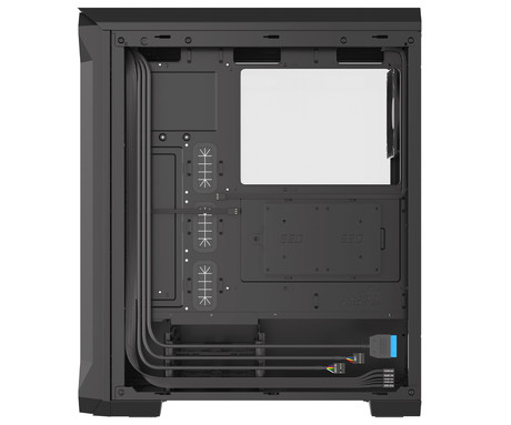 GENESIS IRID 505 ARGB V2 računalniško ohišje, Midi Tower, 4x ventilator, AIO LC do 360mm, GPU do 380mm, CPU Cooler do 165mm, MESH plošča, kaljeno steklo, ARGB LED osvetlitev, 447x220x510mm, črno