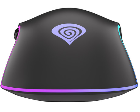 GENESIS KRYPTON 220 gaming miška, 6400DPI, RGB LED osvetlitev, 6 gumbov, spomin, programska oprema, Plug & Play, črna