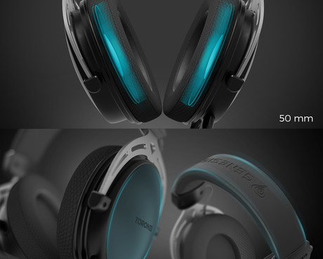 GENESIS TORON 531 naglavne slušalke, gaming / pisarniške, 2.0 STEREO zvok, snemljiv mikrofon / kabel, ultra lahka teža, univerzalna povezljivost, +dodatne ušesne blazinice, črne (Onyx Black)