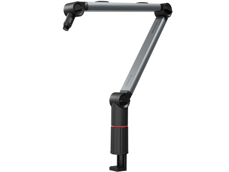 GENESIS THULIUM 700 stojalo / roka za mikrofon, univerzalna oblika, priloženi adapterji, 3-točkovna nastavitev, držala za kable, trpežna izdelava, kovina, črno-sivo