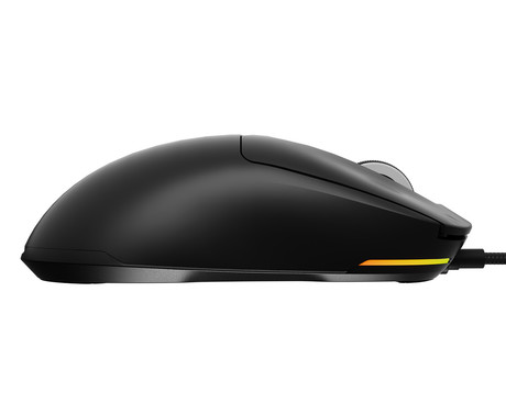 GENESIS KRYPTON 660 žična miška, gaming / pisarniška, 12.000DPI, ultra lahka teža, 6 gumbov, RGB LED osvetlitev, spomin, programska oprema, Plug & Play, 180cm kabel, črna (Onyx Black)