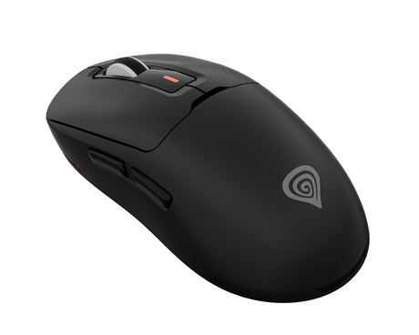 GENESIS ZIRCON 660 brezžična miška, gaming / pisarniška, 12.000DPI, USB 2.4GHz / Bluetooth / USB Type-C, 6 gumbov, polnilna baterija, spomin, programska oprema, Plug & Play, črna (Onyx Black)