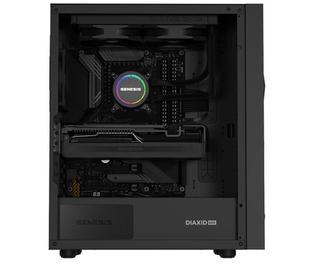 GENESIS HYDRIA 240 vodno hlajenje, All-In-One, črno