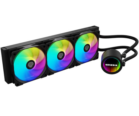 GENESIS HYDRIA 360 ARGB vodno hlajenje, All-In-One, črno