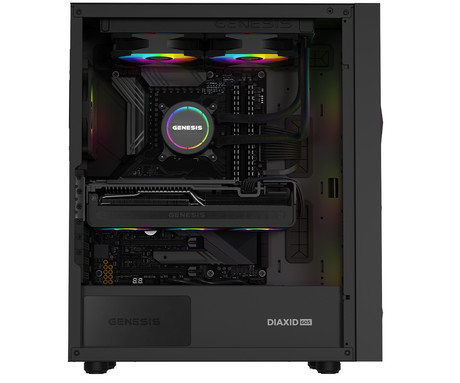 GENESIS HYDRIA 240 ARGB vodno hlajenje, All-In-One, črno