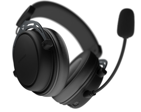 GENESIS TORON 706 brezžične naglavne slušalke, gaming / pisarniške, 2.0 STEREO zvok, USB 2.4GHz / BT / USB-C, baterija, snemljiv mikrofon, ultra lahka teža, univerzalna povezljivost, Plug&Play, črne