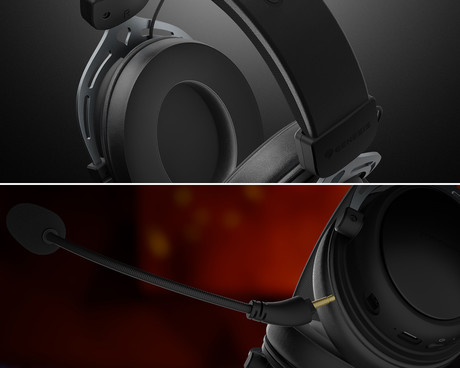 GENESIS TORON 706 brezžične naglavne slušalke, gaming / pisarniške, 2.0 STEREO zvok, USB 2.4GHz / BT / USB-C, baterija, snemljiv mikrofon, ultra lahka teža, univerzalna povezljivost, Plug&Play, črne