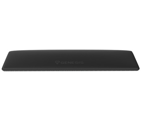 GENESIS RUBID 600 TKL podloga za zapestje, gaming / pisarniška / ergonomska, 355x88mm, Memory Foam spominska pena, Ice Silk Lycra tekstil, Cooling Gel plast, zaščiteni robovi, protizdrsna, črna
