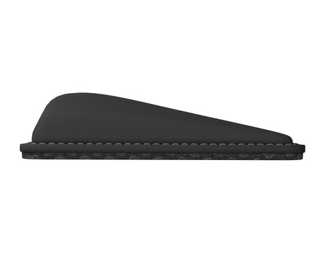 GENESIS RUBID 600 TKL podloga za zapestje, gaming / pisarniška / ergonomska, 355x88mm, Memory Foam spominska pena, Ice Silk Lycra tekstil, Cooling Gel plast, zaščiteni robovi, protizdrsna, črna
