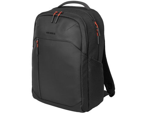 GENESIS PALLAD 480 univerzalni 2v1 nahrbtnik, za prenosnike do 16", 18L, potovalni / gaming, nastavljiv, trpežen, 9 žepov, prilagodljiv, ergonomska zasnova, vodoodporen, Trolley sistem, črn