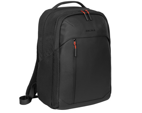 GENESIS PALLAD 480 univerzalni 2v1 nahrbtnik, za prenosnike do 16", 18L, potovalni / gaming, nastavljiv, trpežen, 9 žepov, prilagodljiv, ergonomska zasnova, vodoodporen, Trolley sistem, črn