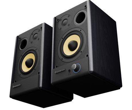 GENESIS ARSEN 402BT računalniški zvočniki, STEREO 2.0, 60W RMS, Bluetooth 5.3, 3.5" woofer + 0.75" tweeter, BassReflex funkcija, gumbi za upravljanje, RCA/Chinch, MDF les, črni (Classic Black)