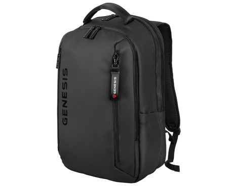 GENESIS PALLAD 510 univerzalni 2v1 nahrbtnik, za prenosnike do 17.3", 23L, potovalni / gaming, nastavljiv, trpežen, 15 žepov, prilagodljiv, ergonomska zasnova, vodoodporen, Trolley sistem, črn