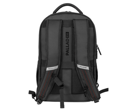 GENESIS PALLAD 510 univerzalni 2v1 nahrbtnik, za prenosnike do 17.3", 23L, potovalni / gaming, nastavljiv, trpežen, 15 žepov, prilagodljiv, ergonomska zasnova, vodoodporen, Trolley sistem, črn