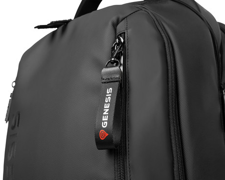 GENESIS PALLAD 510 univerzalni 2v1 nahrbtnik, za prenosnike do 17.3", 23L, potovalni / gaming, nastavljiv, trpežen, 15 žepov, prilagodljiv, ergonomska zasnova, vodoodporen, Trolley sistem, črn