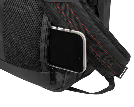 GENESIS PALLAD 510 univerzalni 2v1 nahrbtnik, za prenosnike do 17.3", 23L, potovalni / gaming, nastavljiv, trpežen, 15 žepov, prilagodljiv, ergonomska zasnova, vodoodporen, Trolley sistem, črn