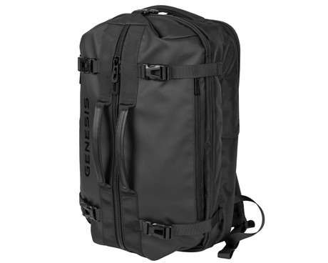 GENESIS PALLAD 570 univerzalni 2v1 nahrbtnik, za prenosnike do 17.3", 29L, potovalni / gaming, nastavljiv, trpežen, 11 žepov, prilagodljiv, ergonomska zasnova, vodoodporen, Trolley sistem, črn