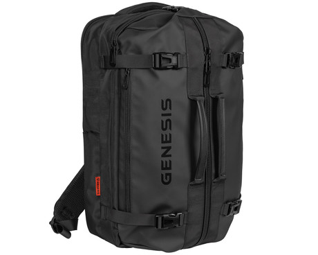 GENESIS PALLAD 570 univerzalni 2v1 nahrbtnik, za prenosnike do 17.3", 29L, potovalni / gaming, nastavljiv, trpežen, 11 žepov, prilagodljiv, ergonomska zasnova, vodoodporen, Trolley sistem, črn