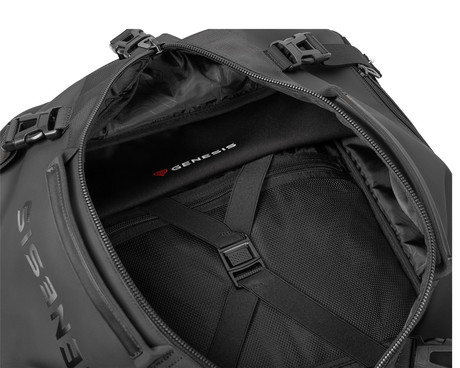 GENESIS PALLAD 570 univerzalni 2v1 nahrbtnik, za prenosnike do 17.3", 29L, potovalni / gaming, nastavljiv, trpežen, 11 žepov, prilagodljiv, ergonomska zasnova, vodoodporen, Trolley sistem, črn