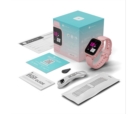 MANTA STELIO JUNIOR polnilno stojalo za otroško pametno uro, roza (Powder Pink)