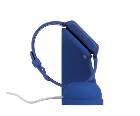 MANTA STELIO JUNIOR polnilno stojalo za otroško pametno uro, modro (Navy Blue)