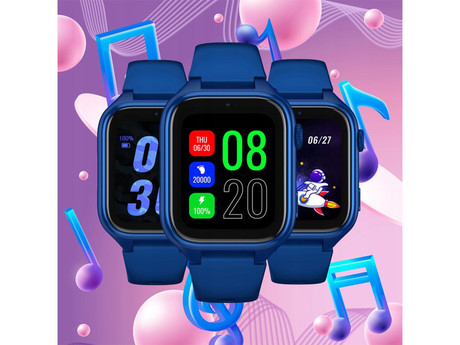 MANTA STELIO JUNIOR 4G otroška pametna ura, 4G LTE, SIM, modra (Navy Blue)
