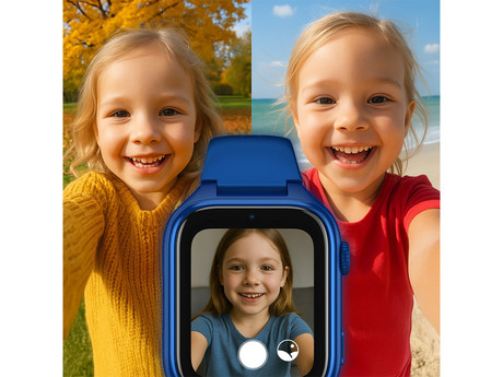 MANTA STELIO JUNIOR 4G otroška pametna ura, 4G LTE, SIM, modra (Navy Blue)