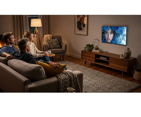 MANTA MATV001LHN32 LED TV sprejemnik, 32" (81cm), HD, HyperVision GPU, Dolby STEREO 5.1, DVB-C/T/T2/S/S2/HEVC, Hotel Mode, 2x HDMI, 2x USB, 1x CI+, Frameless oblika