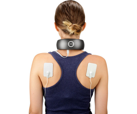 MEDIVON SMART EMS mišični elektrostimulator, profesionalni / medicinski, 3D NeckFit, celovita EMS mišična terapija, polnilna baterija, funkcija gretja / termopunkture, +2 elektrodi, +daljinec