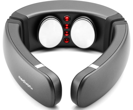 MEDIVON SMART EMS mišični elektrostimulator, profesionalni / medicinski, 3D NeckFit, celovita EMS mišična terapija, polnilna baterija, funkcija gretja / termopunkture, +2 elektrodi, +daljinec