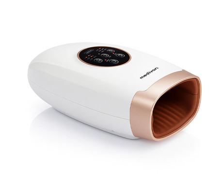 MEDIVON HAND masažna naprava za roke, profesionalna, PNEUMATIC / AIRBAG masaža, sproščanje / raztezanje / terapija, polnilna baterija, 6 načinov, 6 intenzivnosti, AcuPressure, funkcija gretja, timer