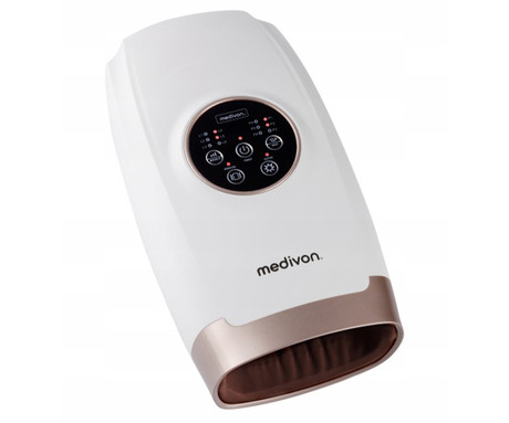 MEDIVON HAND masažna naprava za roke, profesionalna, PNEUMATIC / AIRBAG masaža, sproščanje / raztezanje / terapija, polnilna baterija, 6 načinov, 6 intenzivnosti, AcuPressure, funkcija gretja, timer