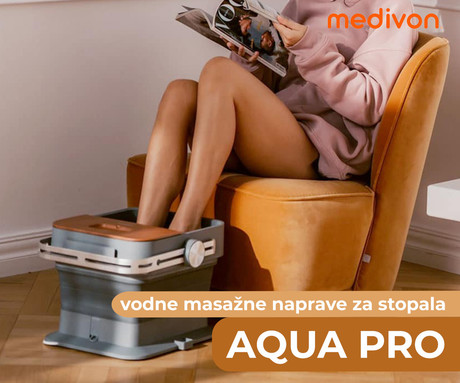 MEDIVON AQUA PRO vodna masažna naprava za stopala, profesionalna / premium, 505W, BUBBLE / ACUPRESSURE masaža, sproščanje / terapija, 6 masažnih glav, nastavljiva temperatura, Ozone funkcija, časovnik