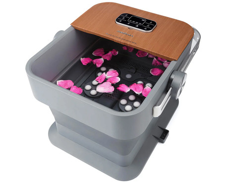 MEDIVON AQUA PRO vodna masažna naprava za stopala, profesionalna / premium, 505W, BUBBLE / ACUPRESSURE masaža, sproščanje / terapija, 6 masažnih glav, nastavljiva temperatura, Ozone funkcija, časovnik
