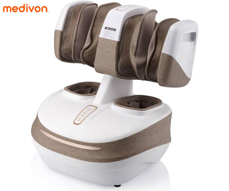 MEDIVON PERSEUS 3V1 masažna naprava za noge, profesionalna, SHIATSU / AIRWAVE 3D masaža, sproščanje / raztezanje / regeneracija, večconska globoka masaža, zračne blazine, funkcija gretja, časovnik