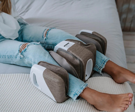 MEDIVON PERSEUS 3V1 masažna naprava za noge, profesionalna, SHIATSU / AIRWAVE 3D masaža, sproščanje / raztezanje / regeneracija, večconska globoka masaža, zračne blazine, funkcija gretja, časovnik