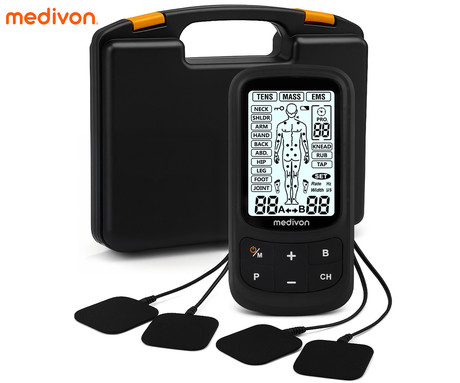 MEDIVON ODINFLEX EMS mišični elektrostimulator, profesionalni / medicinski, regeneracija / terapija, polnilna baterija, 60 programov, nastavljiva frekvenca / intenzivnost,  AccessFit, AllZone Comfort