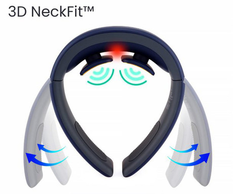 MEDIVON ULTRA EMS PRO mišični elektrostimulator, profesionalni / medicinski, 3D NeckFit, celovita EMS mišična terapija, polnilna baterija, funkcija gretja, magnetno delovanje, +2 elektrodi, +daljinec