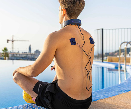 MEDIVON ULTRA EMS PRO mišični elektrostimulator, profesionalni / medicinski, 3D NeckFit, celovita EMS mišična terapija, polnilna baterija, funkcija gretja, magnetno delovanje, +2 elektrodi, +daljinec