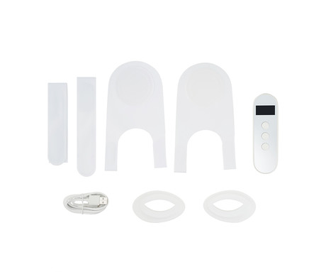 MEDIVON LUMI MAX 3V1 maska za LED svetlobno terapijo, profesionalna / medicinska, regeneracija / Red Light Therapy, polnilna baterija, 744 LED diod, 6 načinov, 3 intenzivnosti, daljinec, timer, Velcro