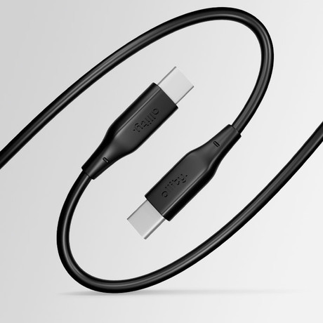 ALLITY AUC-02 kabel, USB-C na USB-C, 60W, 1m, črn